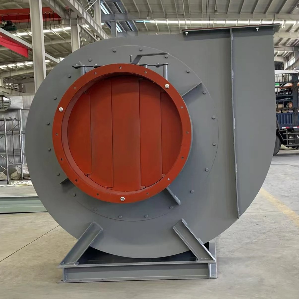 Large Centrifugal Fan Made of Carbon Steel for Large Factories